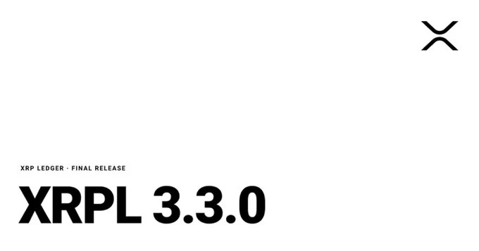 Ankündigungsgrafik: XRP Ledger, Final Release, XRPL 3.3.0